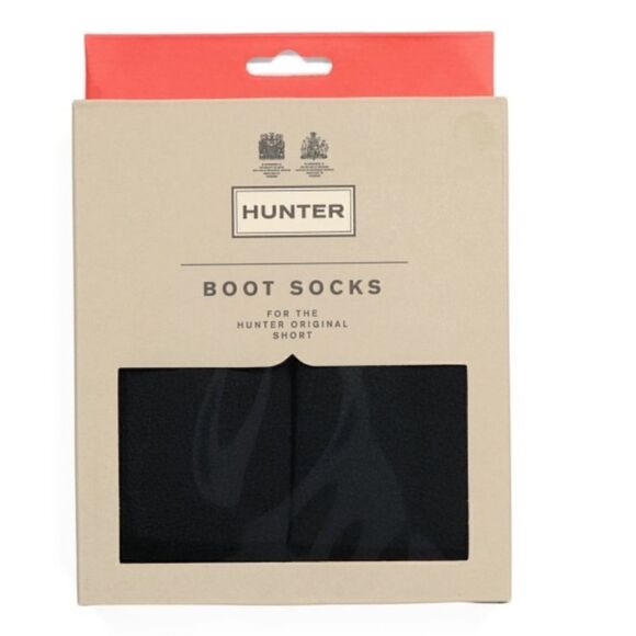 Hunter Black Short Boot Fleece - Picture 1 of 5